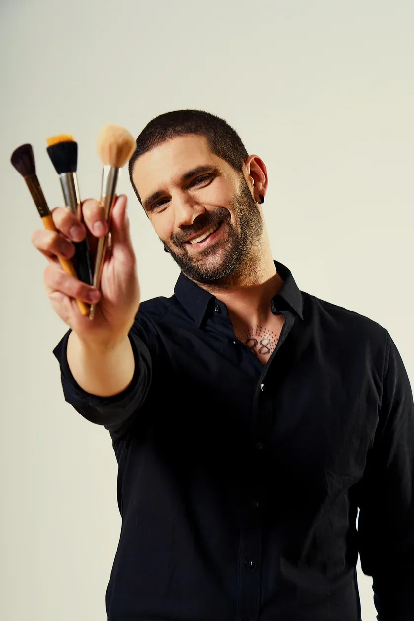 Alex Sassu — portret, machiaj profesional